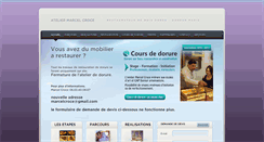 Desktop Screenshot of doreur-sur-bois.com